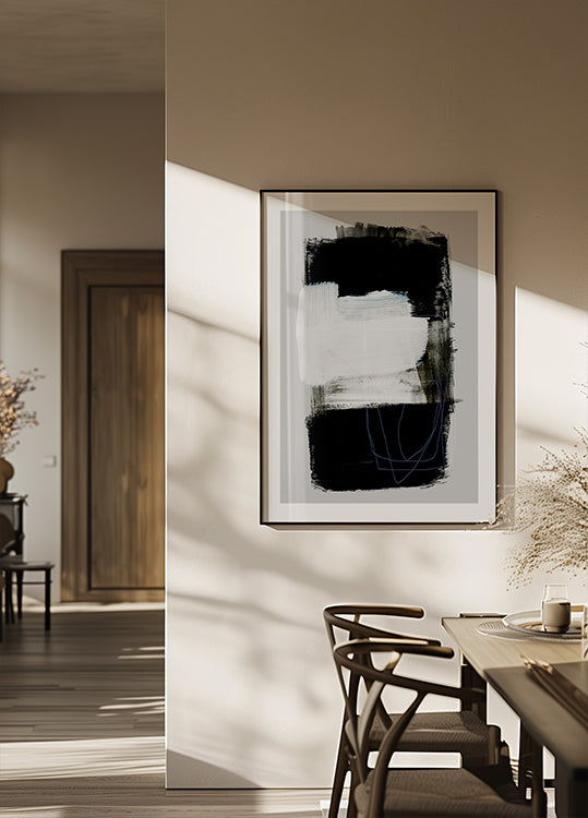 Pôster Pinceladas Abstratas 130