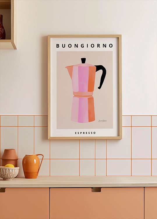 Póster Buongiorno Espresso