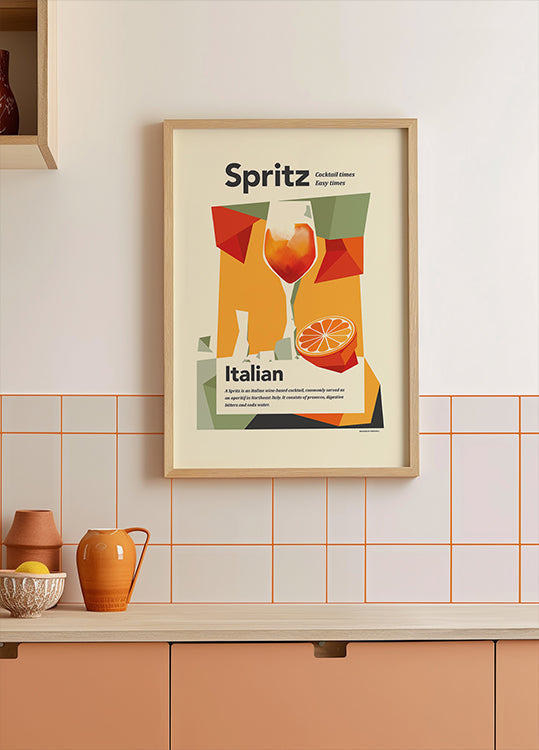 Estampa Aperol spritz