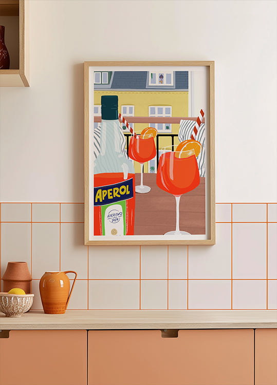 Póster "Hygge" da varanda