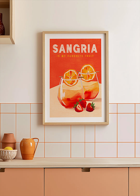 Póster Sangria