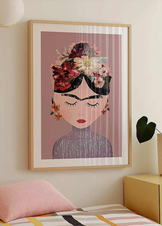 Póster Floral Serenidade
