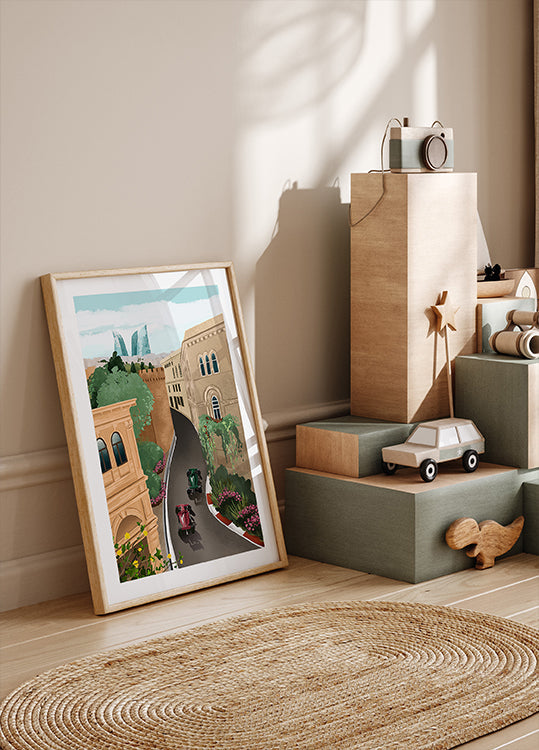 Pôster Baku Azerbaijão