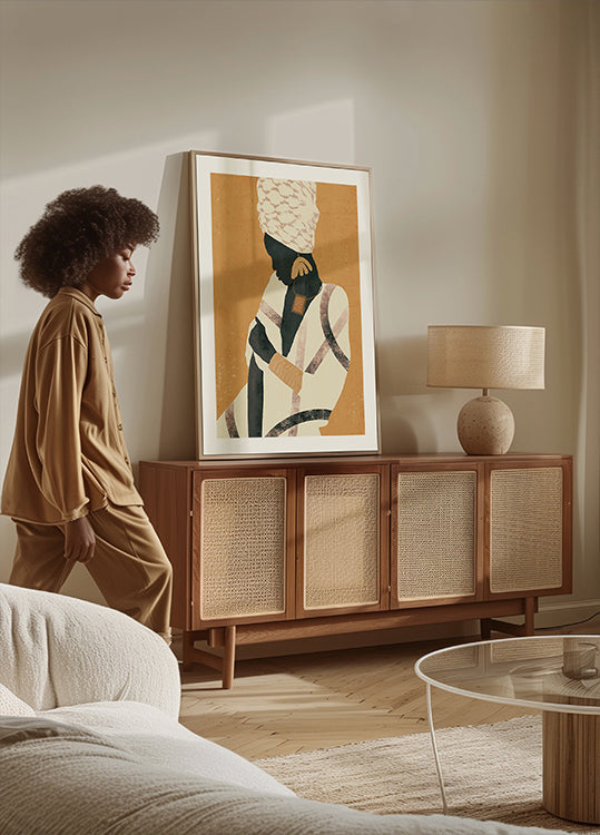 Póster Mulher Africana