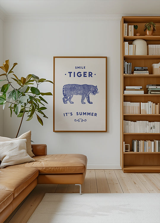 Pôster Tigre Sorriso