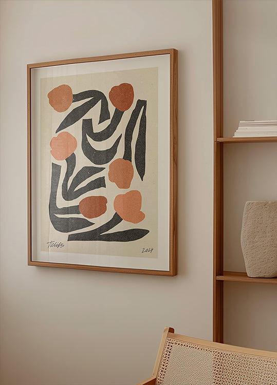 Póster Flor Moderna 03