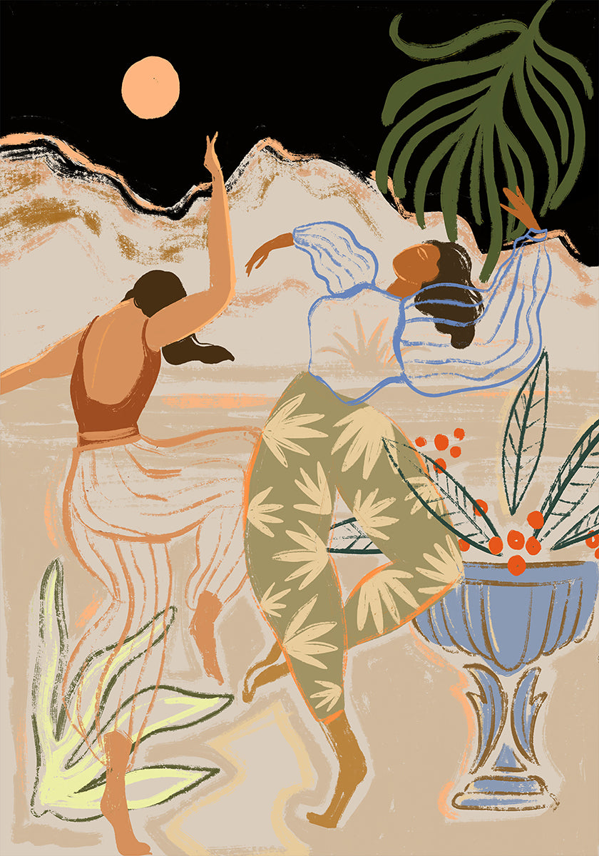 Póster Moonlight Dance