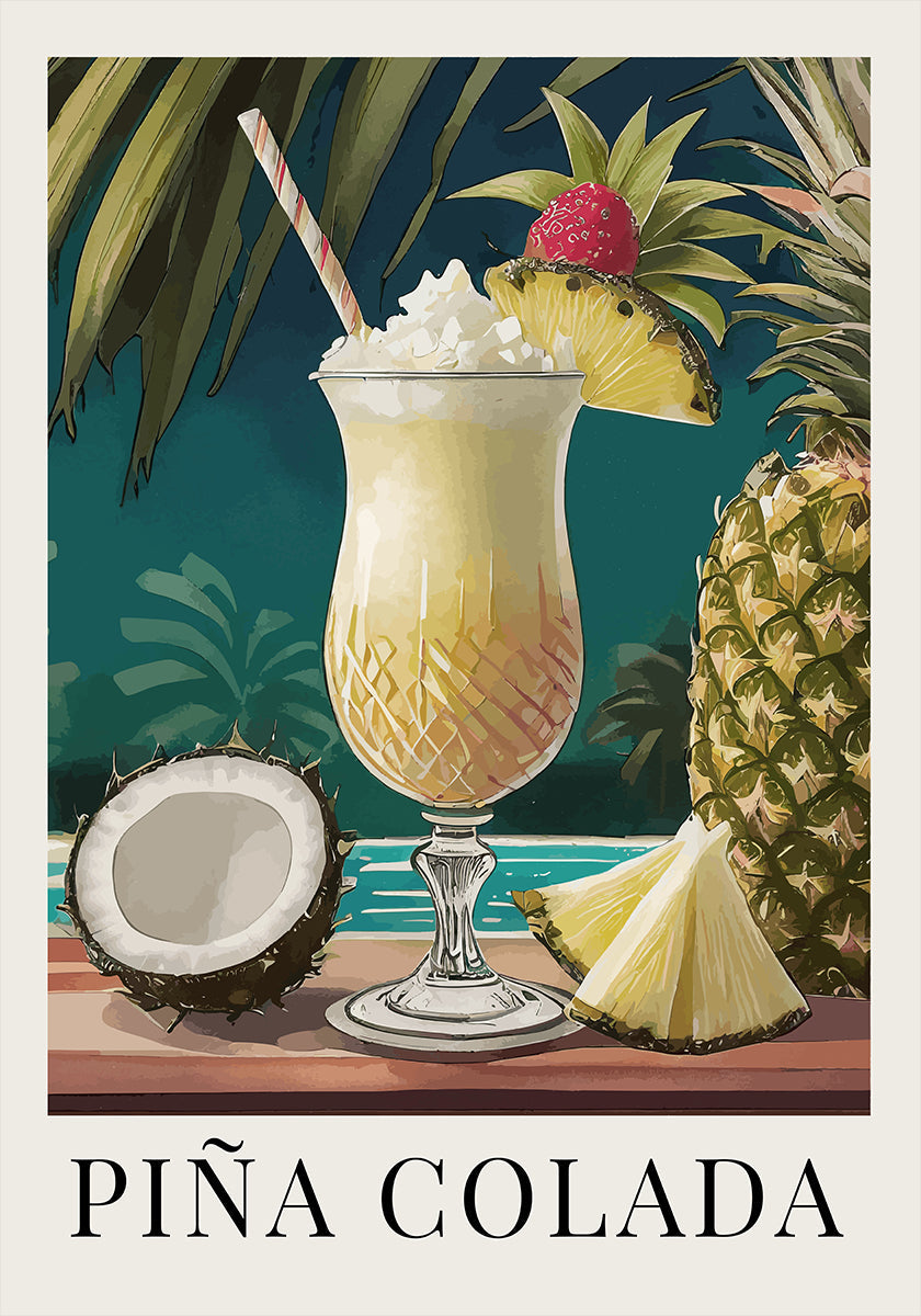 Pôster Pina Colada