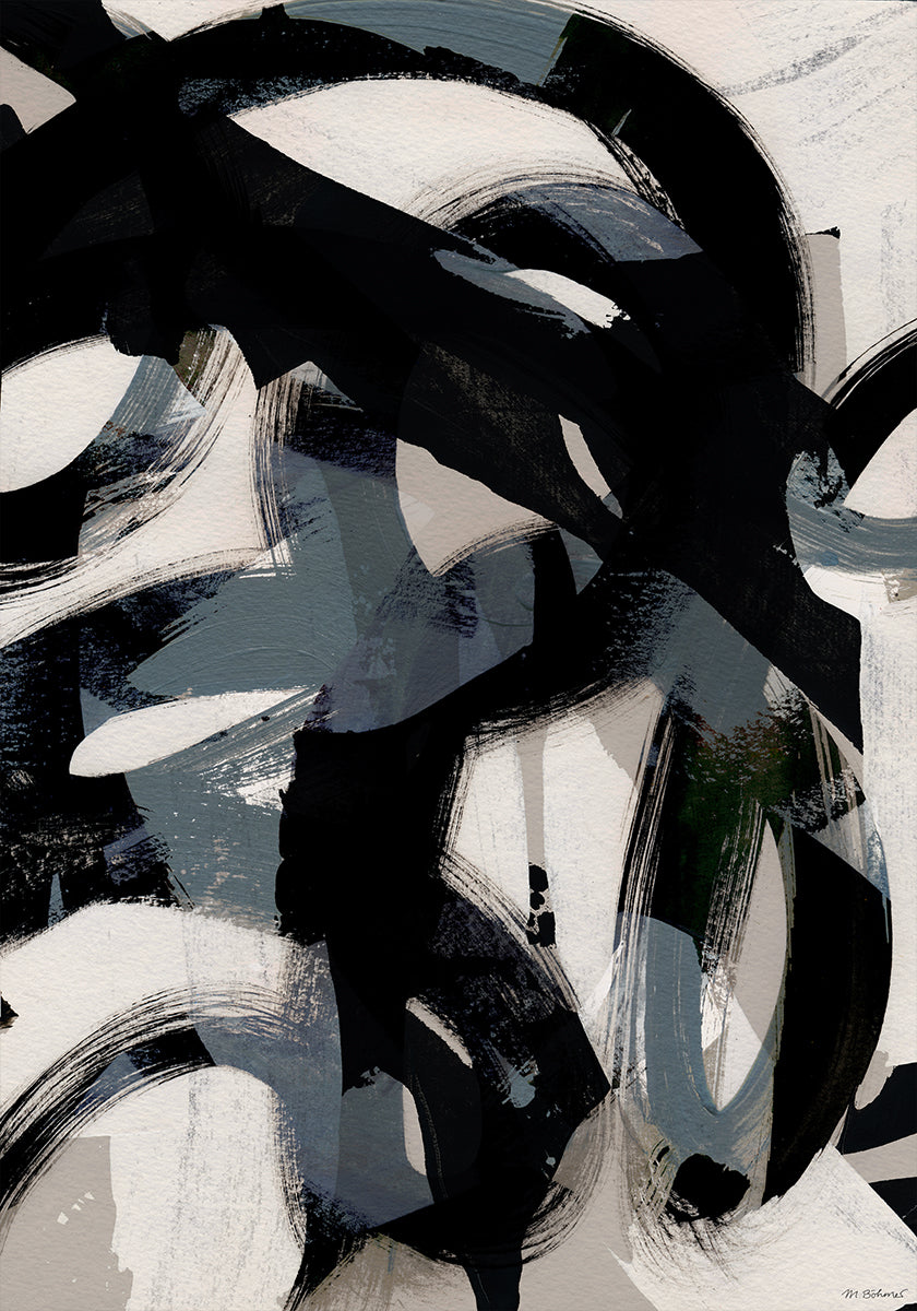 Póster Pinceladas abstratas 152