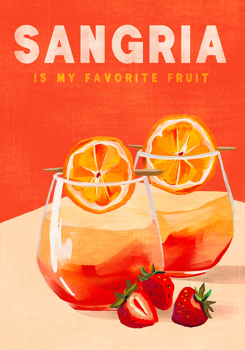 Póster Sangria