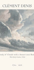 Clément Denis Cloud Study Plakat - Posterbox.dk