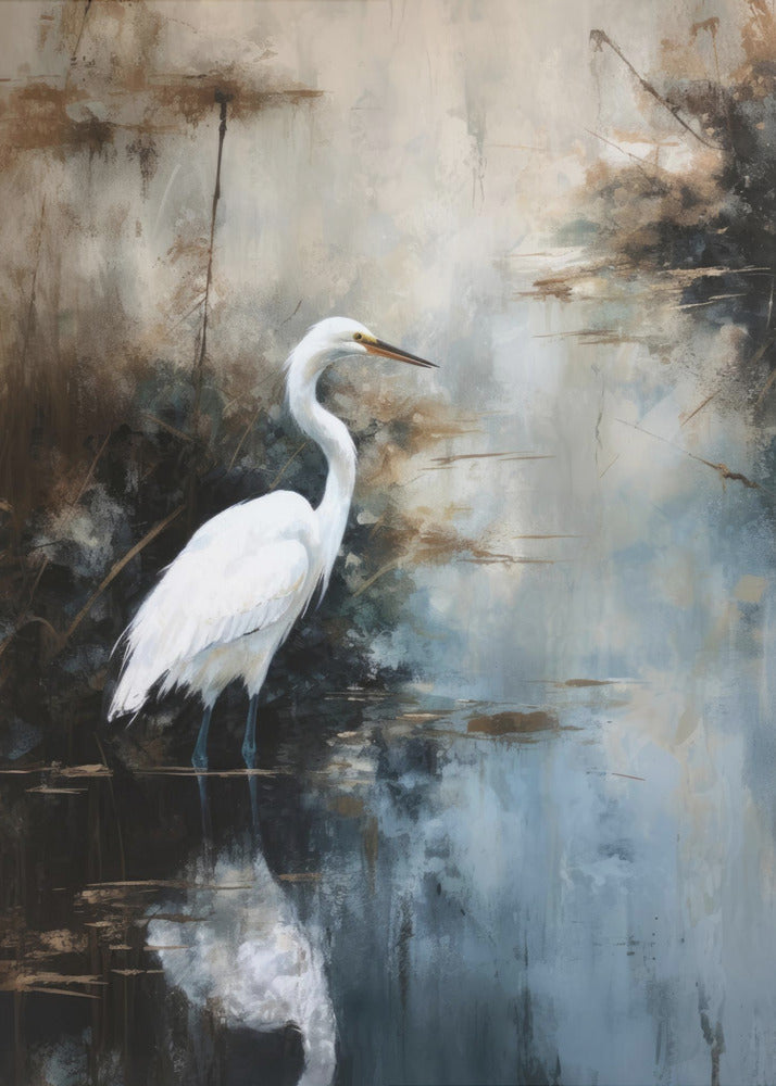 Pôster Reflexão Serena