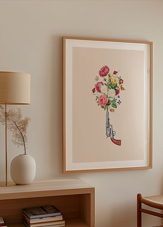 Love, Not War Plakat - Posterbox