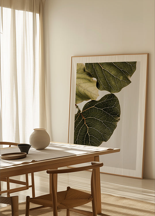 Leaf Veins Symphony (NEW) - Posterbox