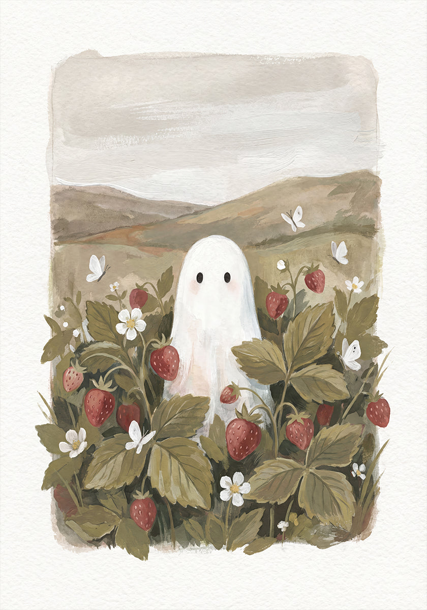 Ghost and Strawberries (NEW) - Posterbox