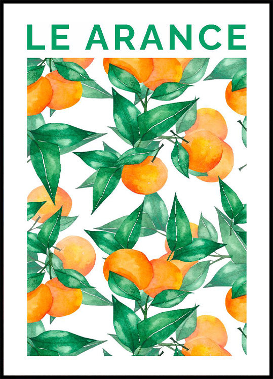 Oranges Plakat - Posterbox.no