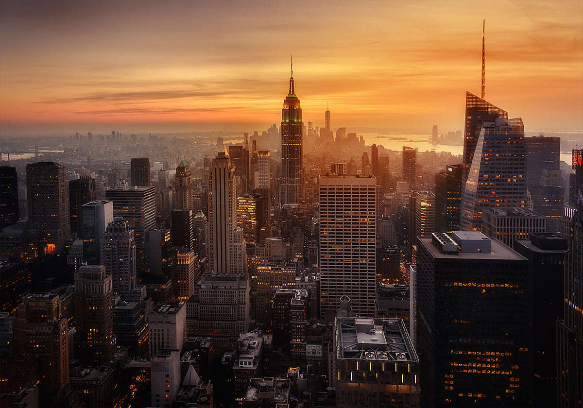 Póster Luz de Manhattan