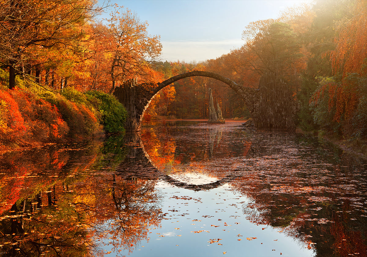 Póster Autumn Lake