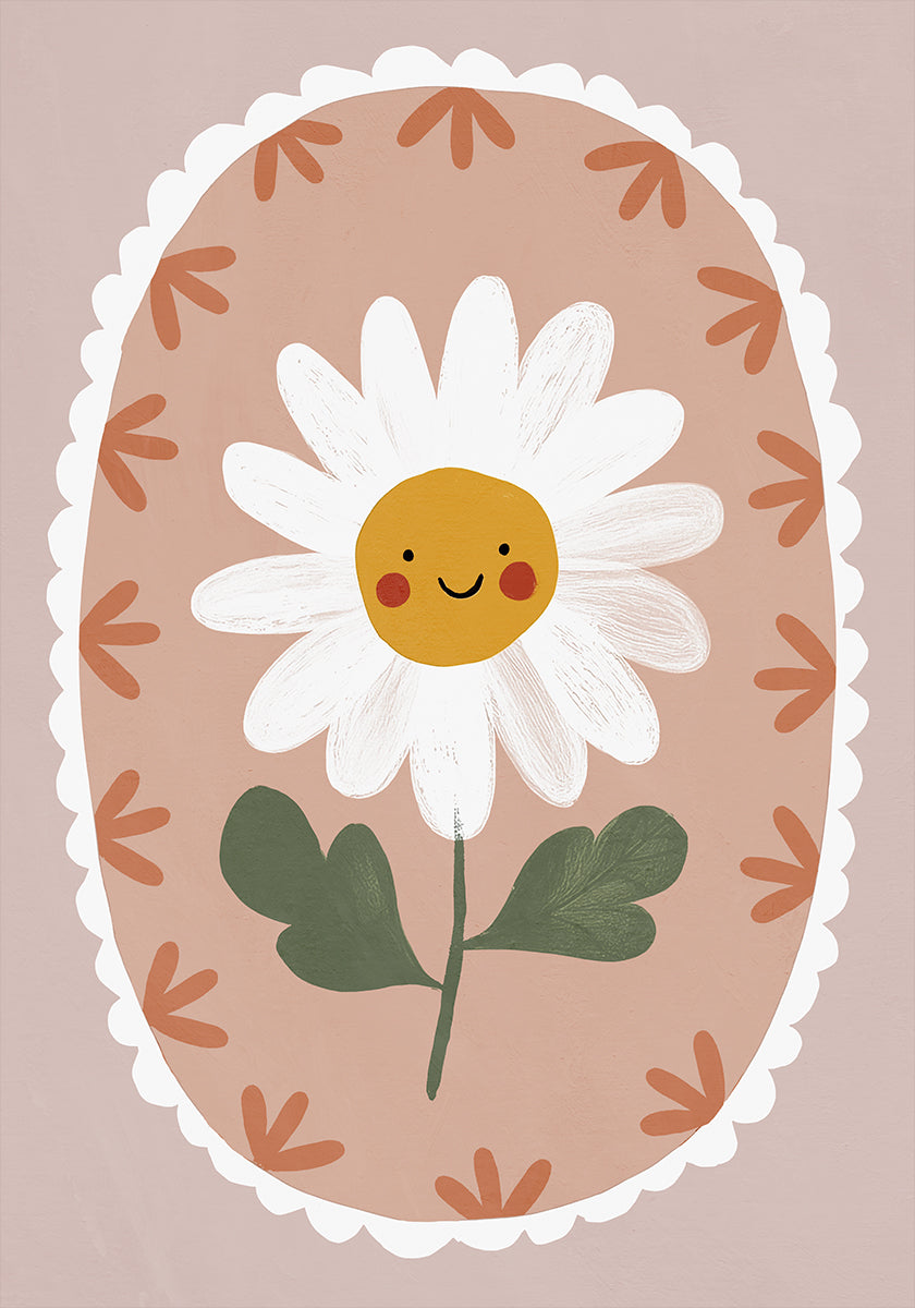 Happyflowerno02 Plakat - Posterbox