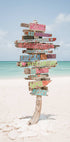Beach Sign Plakat - Posterbox.no