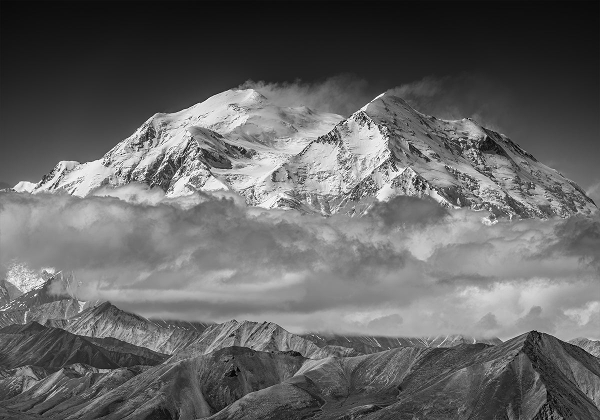 Denali from the opposing ridge line Plakat - Posterbox