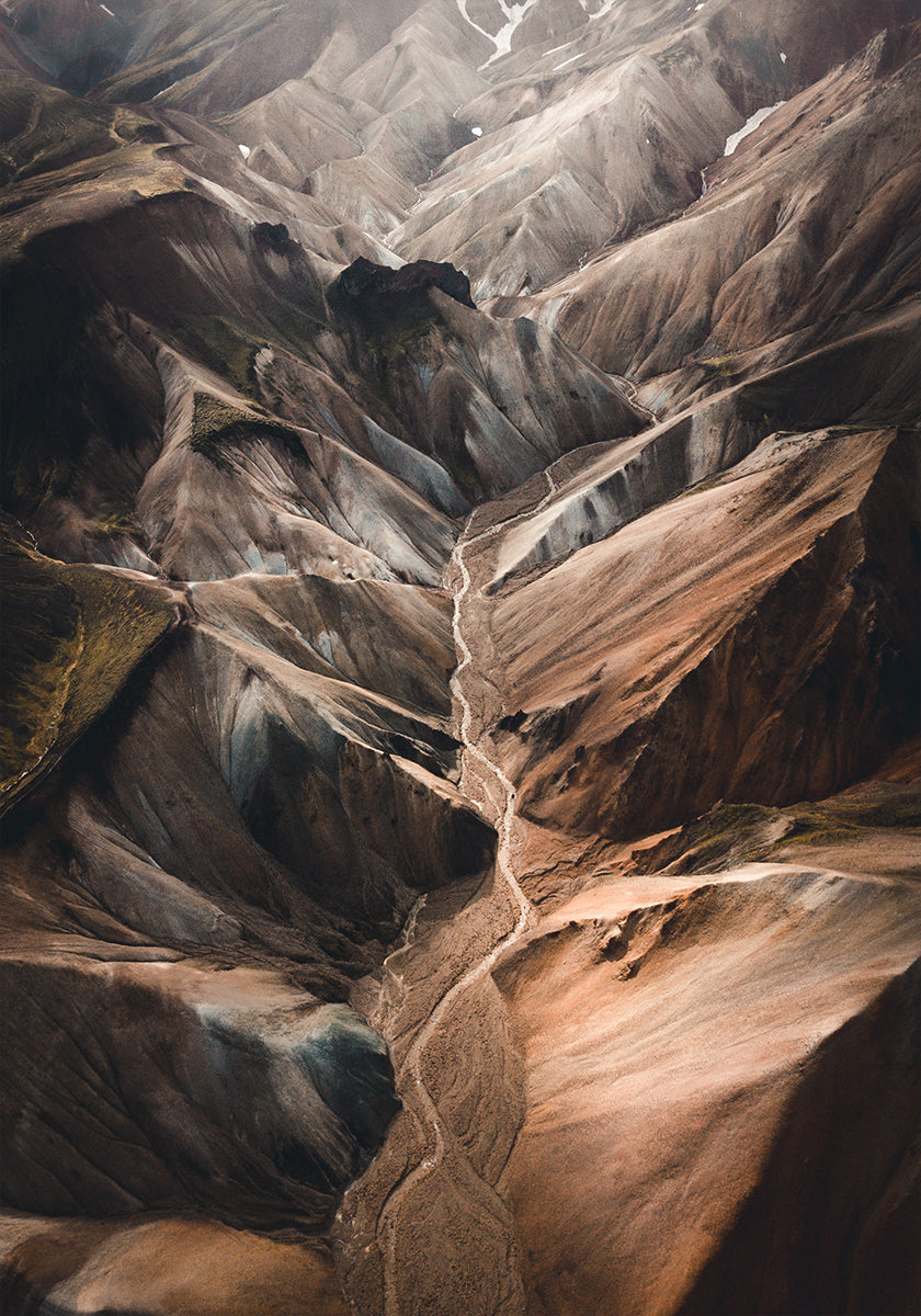 Póster Landmannalaugar
