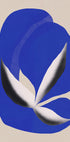 Liquid cobalt blue abstraction 02 (NEW) - Posterbox