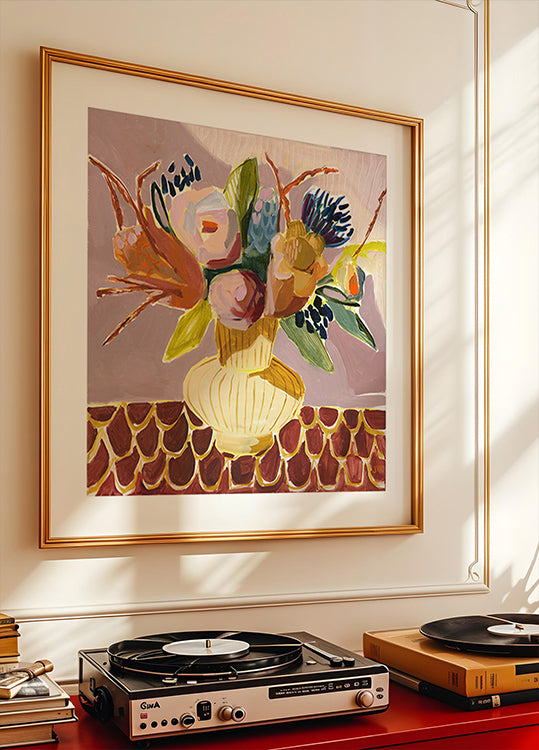 Mauve Bouquet (NEW) - Posterbox