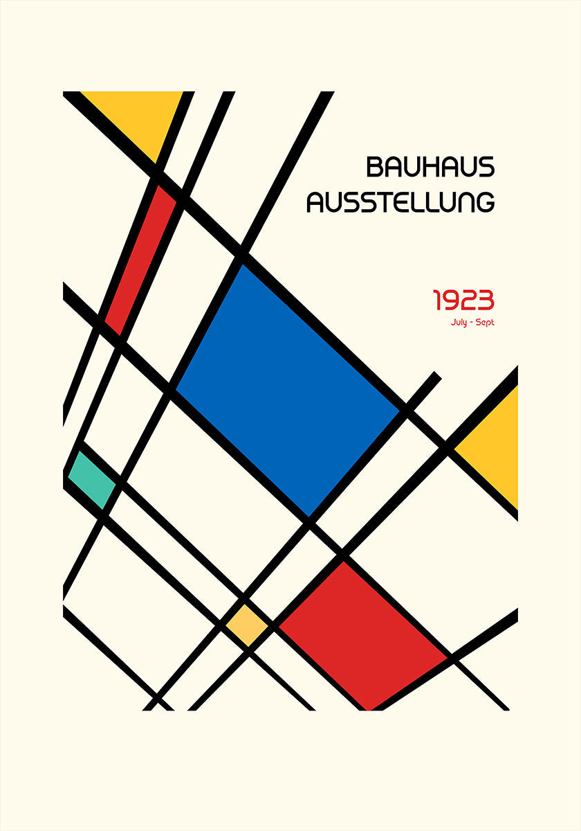 Bauhaus Geometric Design Retro (NEW) - Posterbox