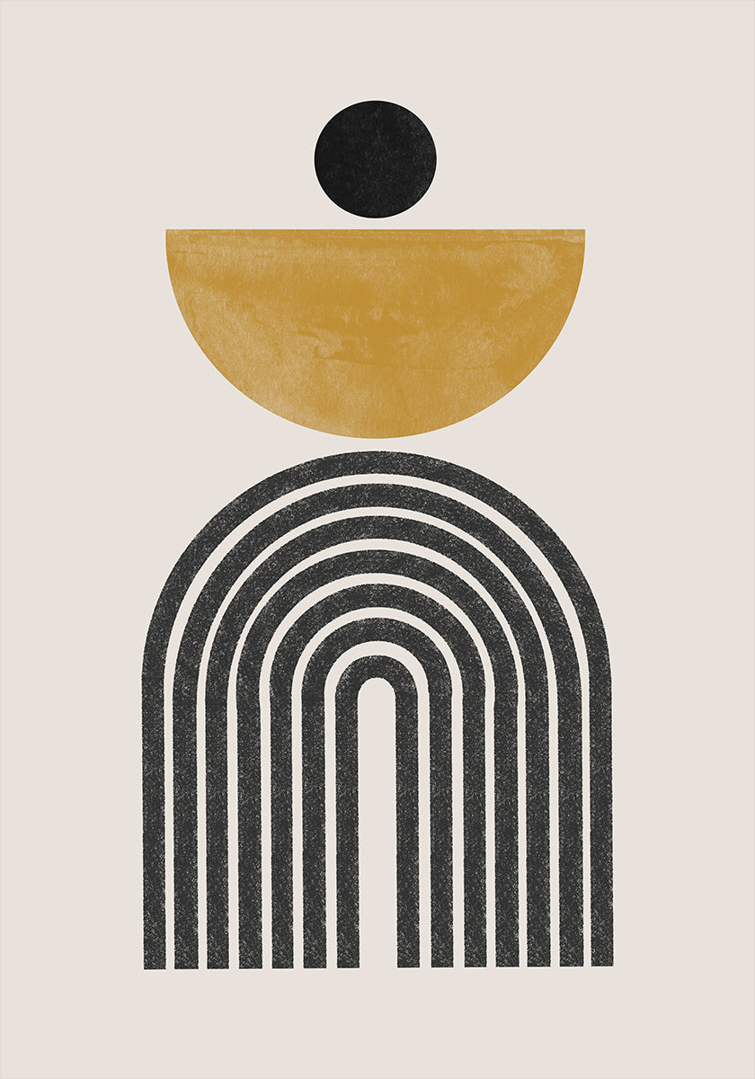 Pôster Harmonia Geométrica