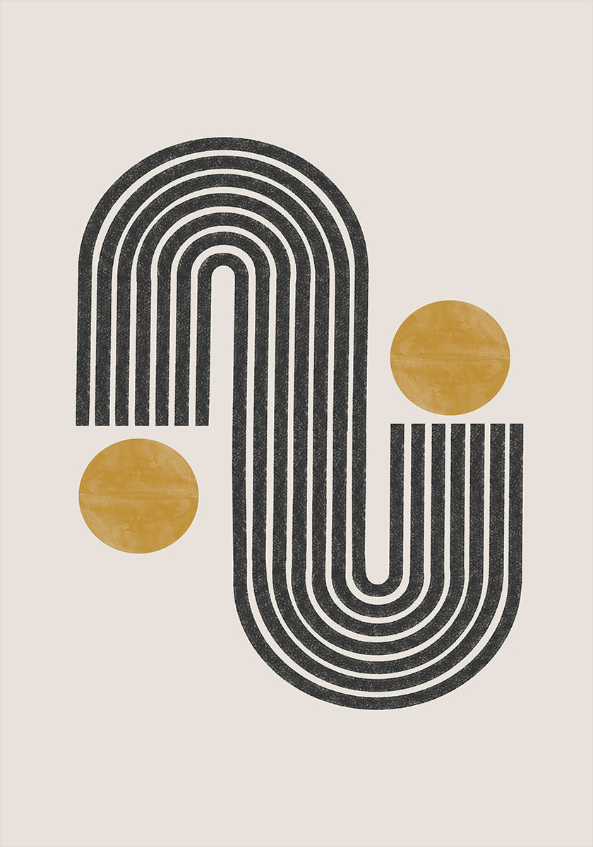 Pôster Harmonia Curva