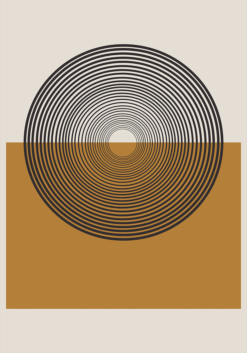 Póster Reflexões Concêntricas
