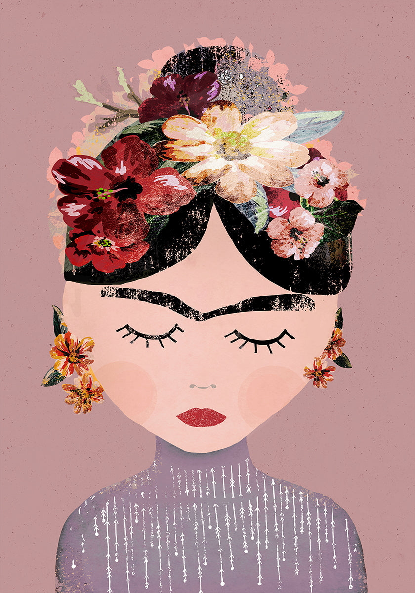Póster Floral Serenidade