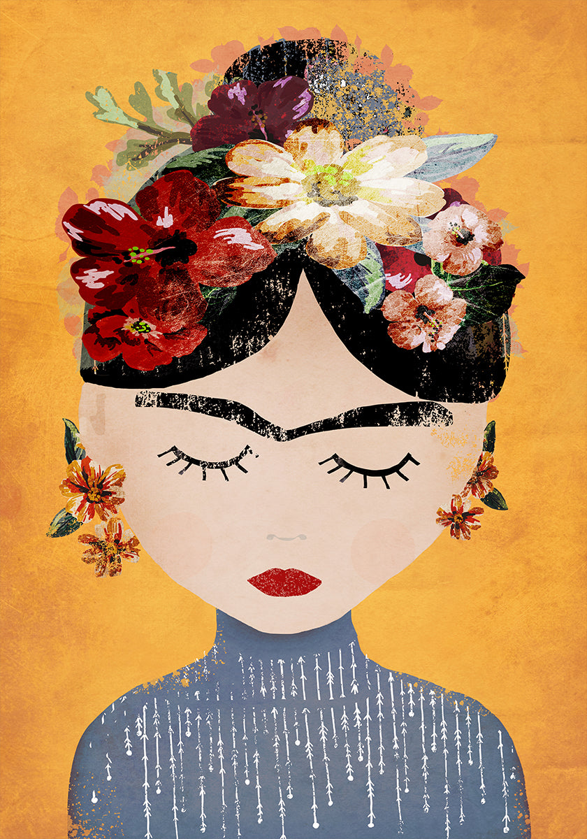 Póster Floral Serenidade