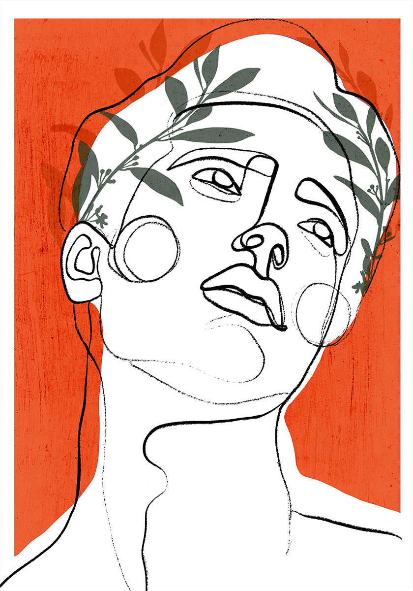 Póster Exuberante Contemplação