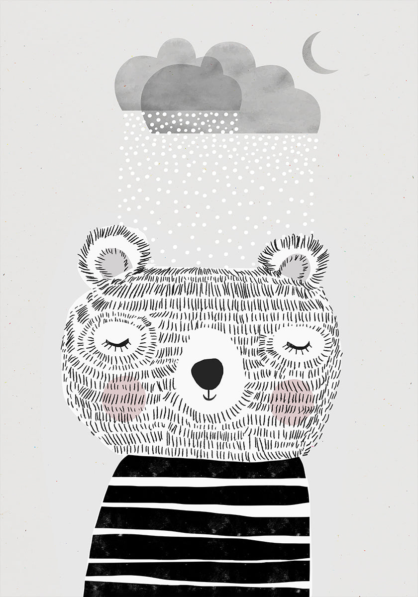 Nuvens de urso sonhadoras