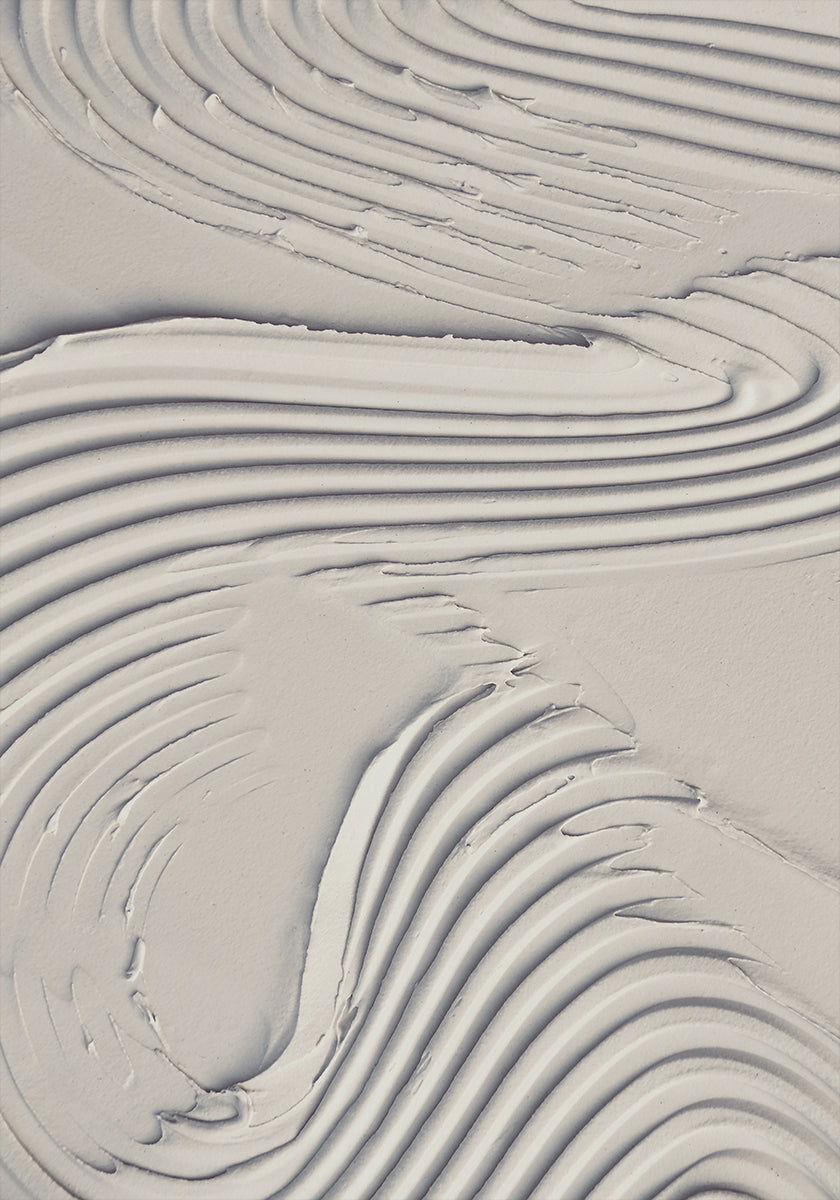 Pôster Textura de Lama 14 Bege