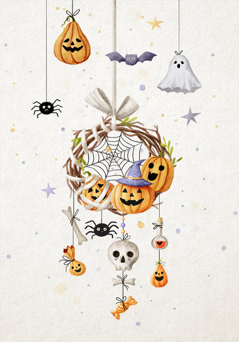 Pôster Apanhador de Sonhos de Halloween (1)