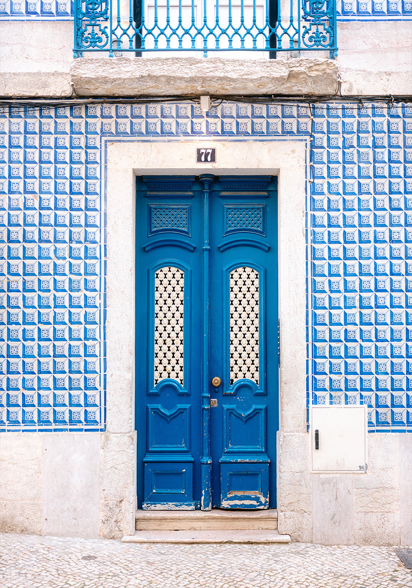 Póster Lisboa Azul