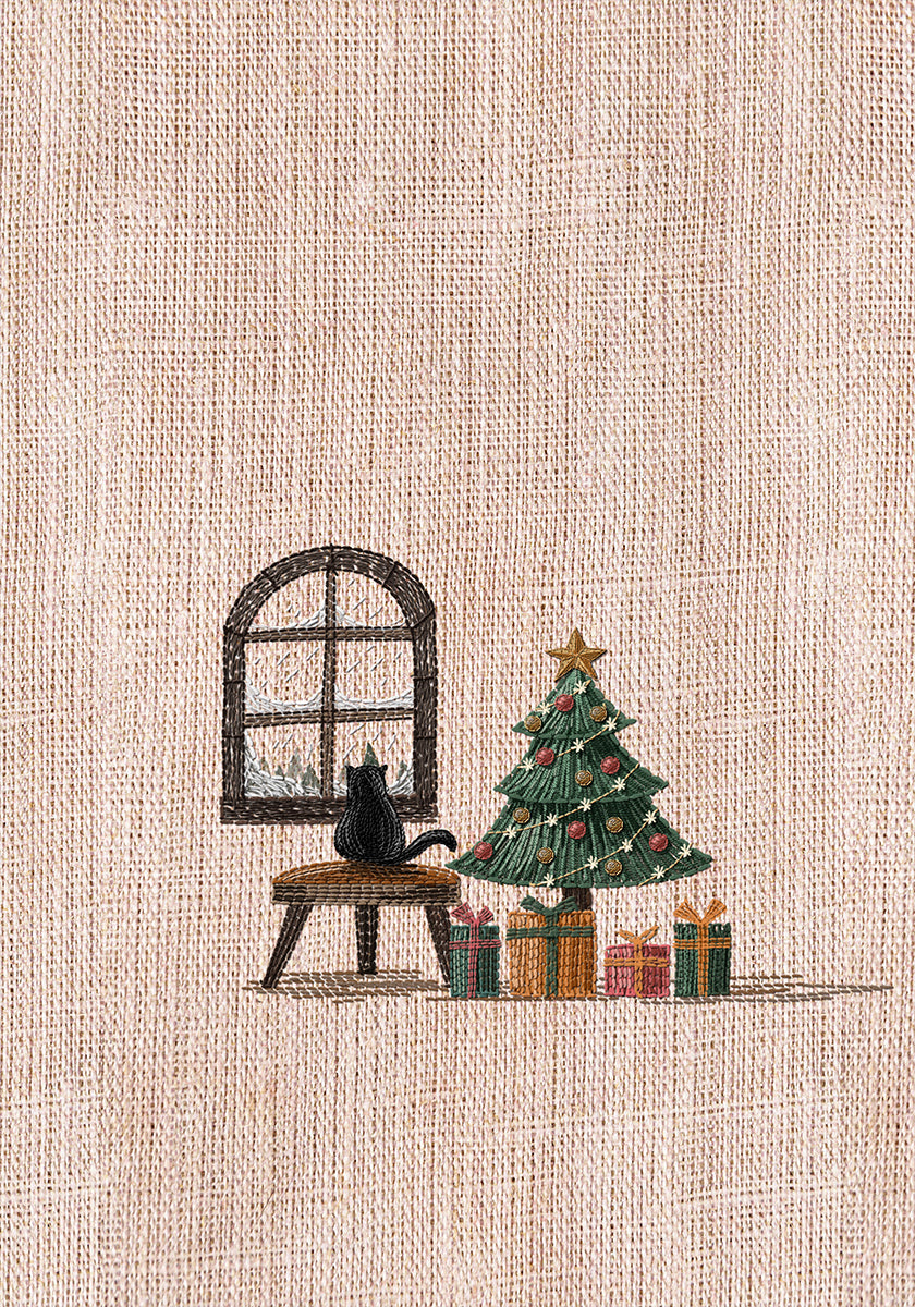 Póster Cat in Cosy room