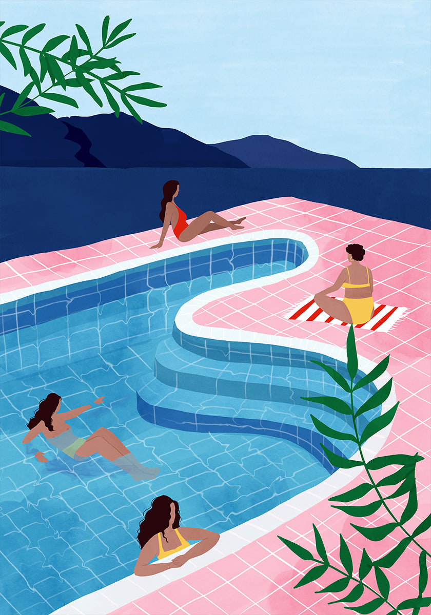 Senhoras da piscina