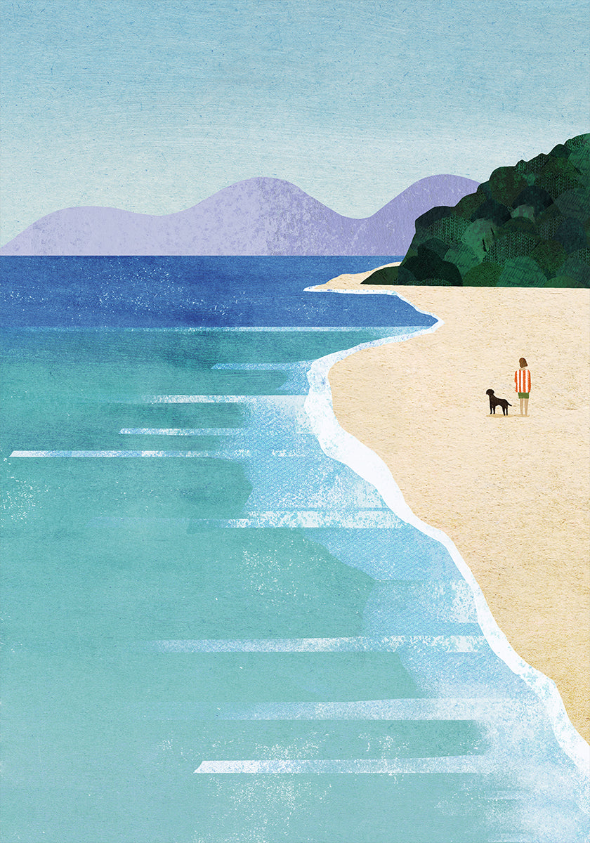 Póster Beach Girl iii