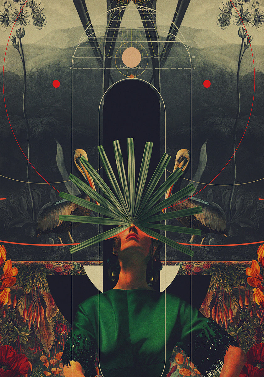 Ela viu o pôster do Equador