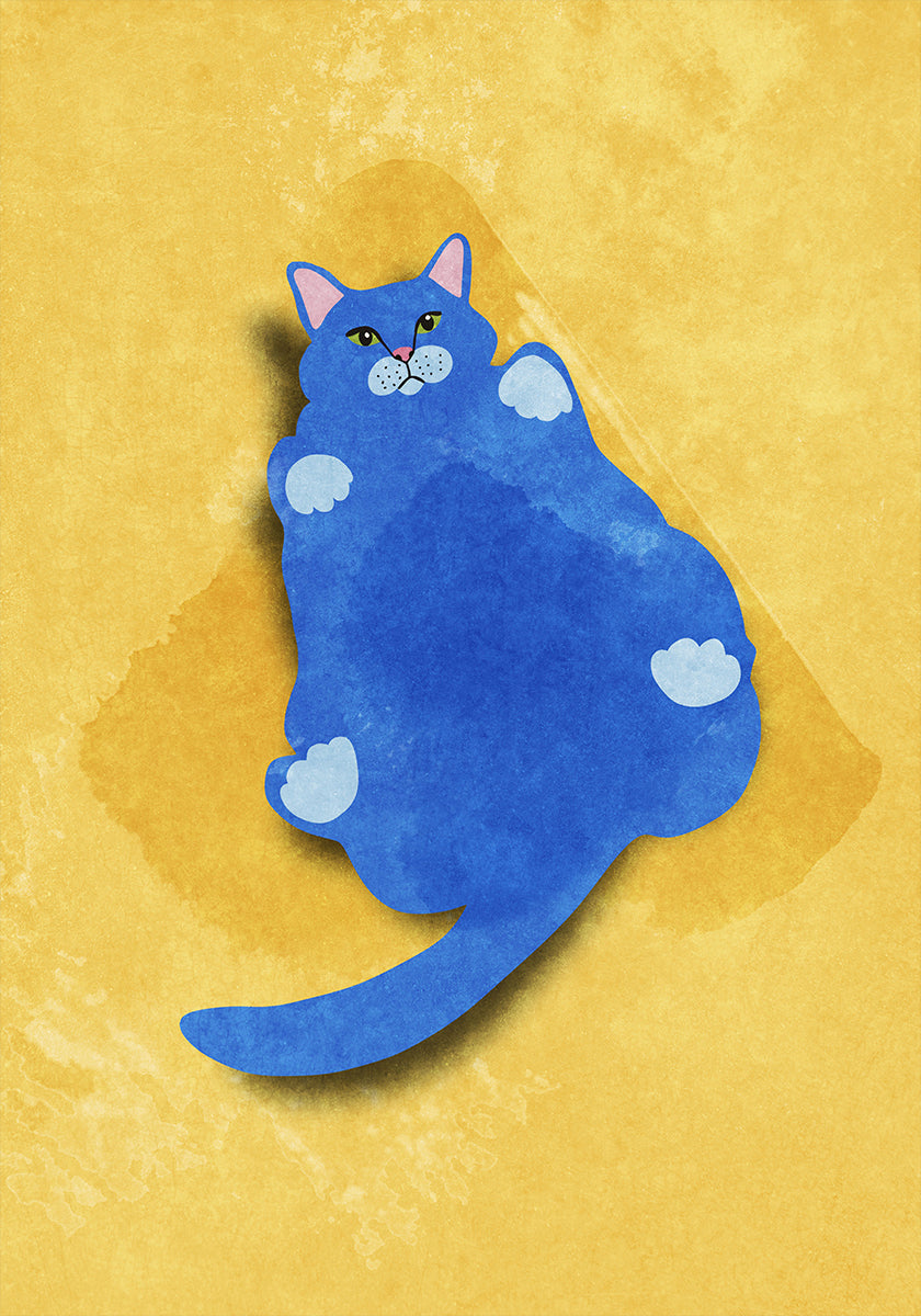 Póster Gato Gordo