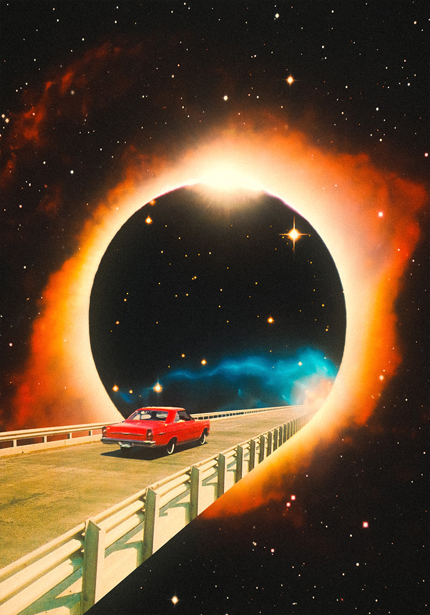 Uma viagem espacial começa