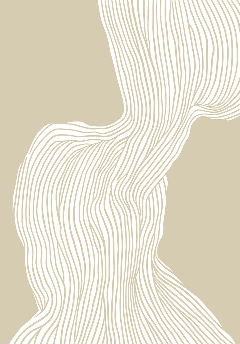 Póster Linescape Fluente