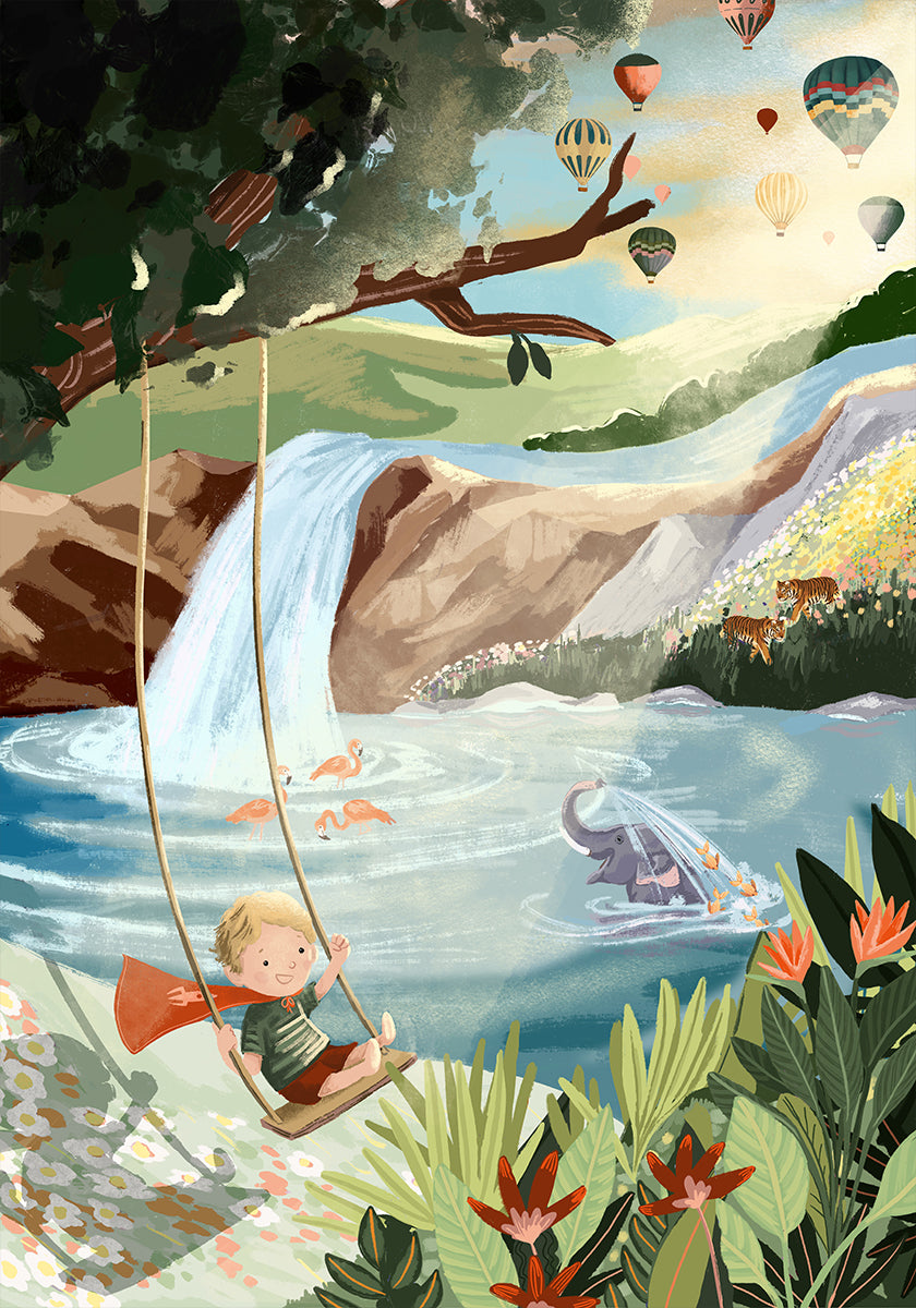 Pôster dos sonhos de Swingset