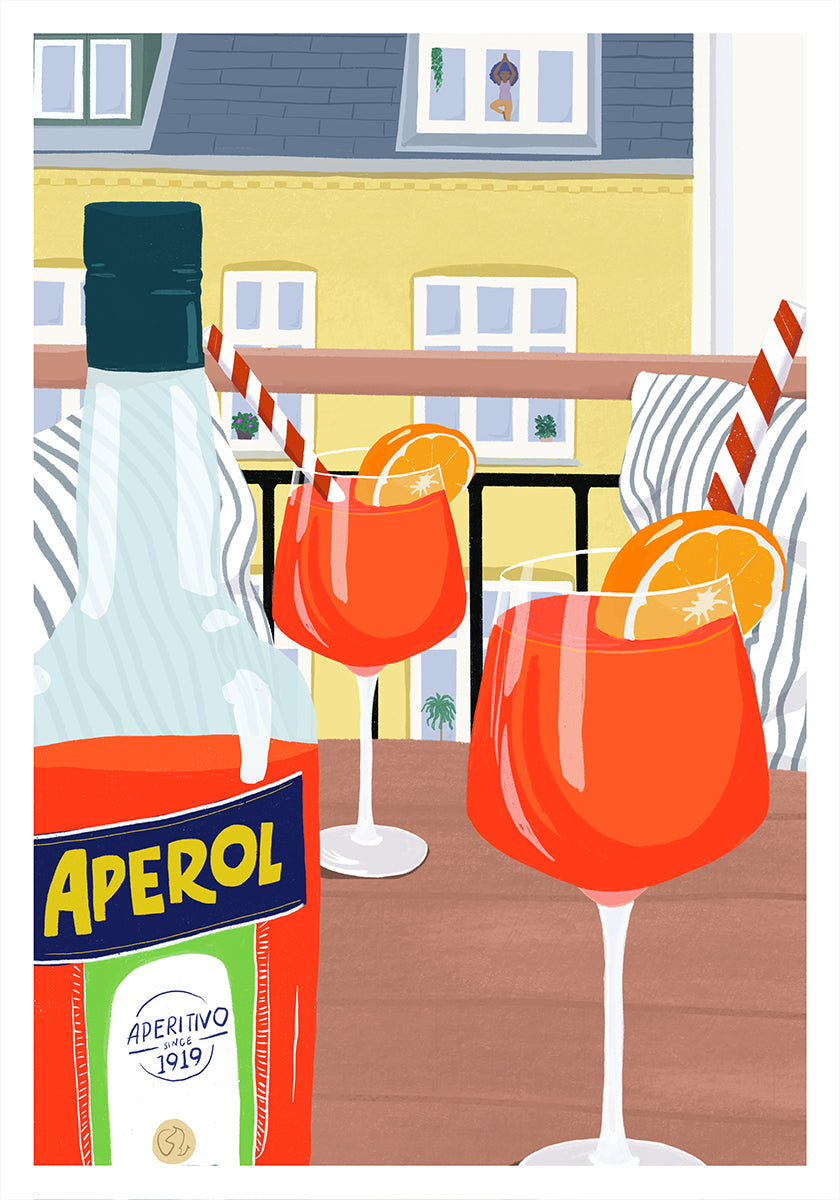 Póster "Hygge" da varanda