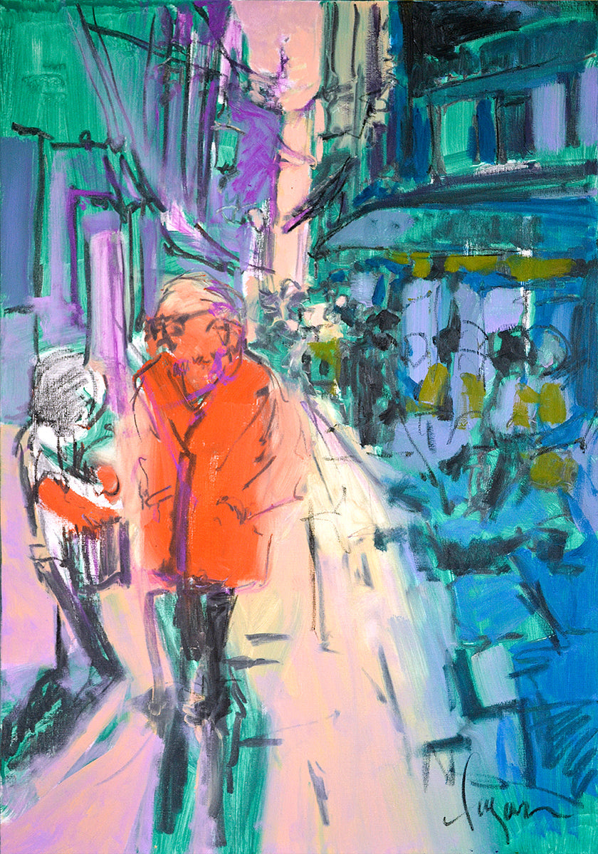 Passeio de rua vívido