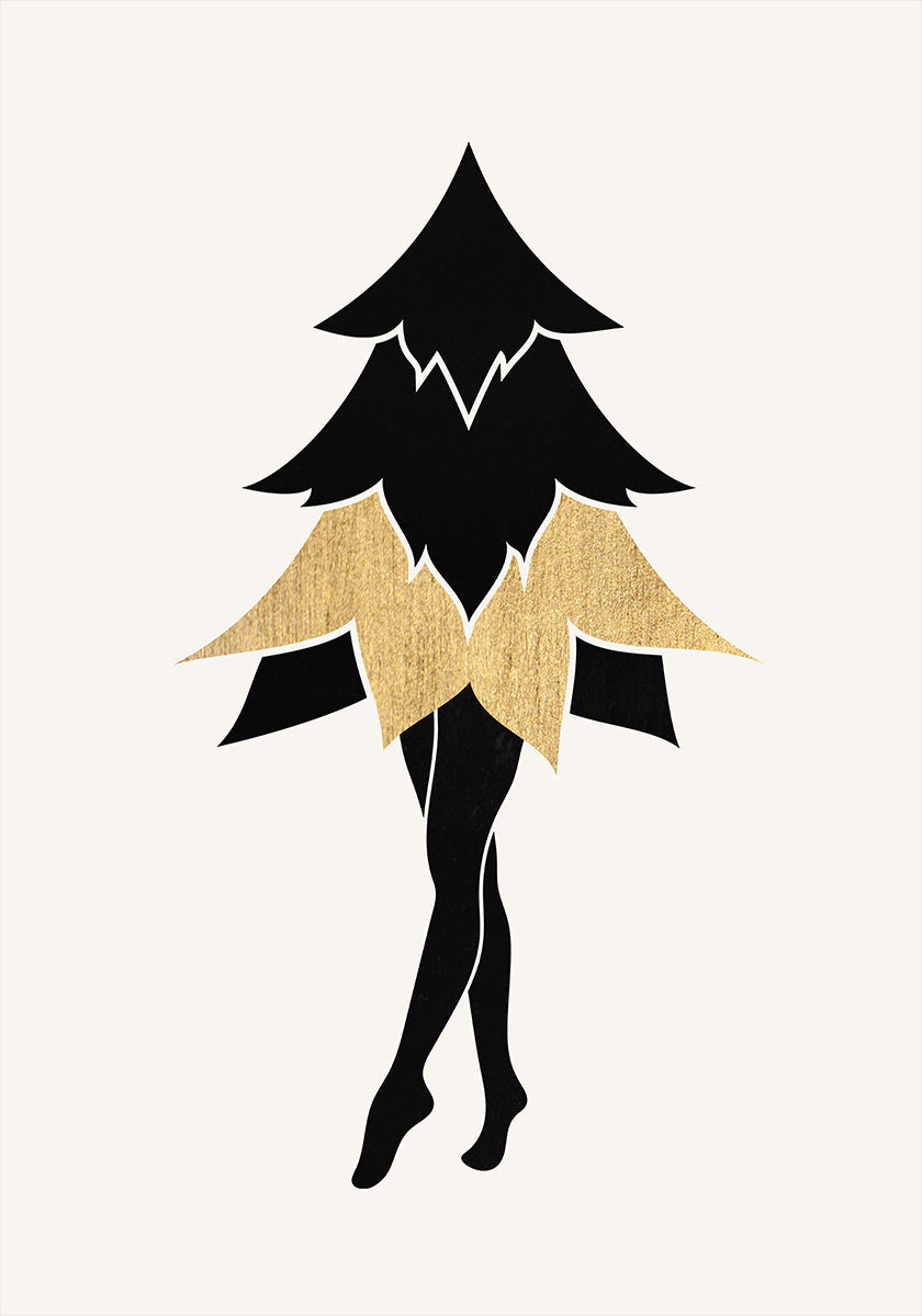 Pôster Lady Gaga no Natal (vers.2)